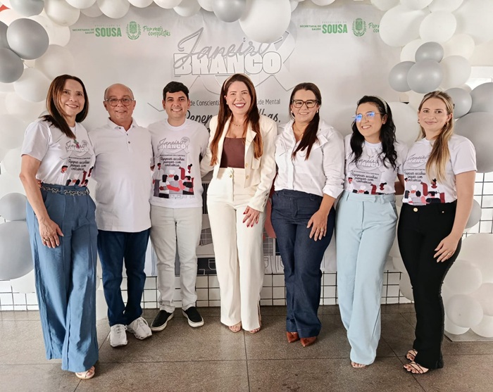 Sousa promove Dia “D” de Cuidado com a Saúde Mental e reforça ações do Janeiro Branco